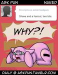  ask_pun comic cutie_mark equine female feral friendship_is_magic horse mammal my_little_pony nude pony pun_pony shaved solo tumblr 