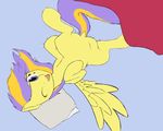  bed butt equine eyes female feral friendship_is_magic fur hair horse libra_(mlp) mammal my_little_pony one_eye_closed open_mouth pegasus pillow pony ponyscopes purple_eyes solo spread_legs spreading suggestive tongue towai two_tone_hair wings wink yellow_fur 