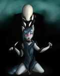  anthro anthrofied blush braymounth clothing collar crossover drooling duo equine female friendship_is_magic fucked_silly horse inkie_pie_(mlp) insertion kneeling mammal my_little_pony penetration pony saliva slenderman tentacles 