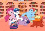  friendship_is_magic my_little_pony pinkie_pie rainbow_dash rule_63 shining_armor soniccardgame twilight_sparkle 