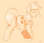  2013 anal anal_insertion anal_masturbation anal_penetration anus applejack applejack_(mlp) blush butt cutie_mark dildo dripping drooling english_text equine eyes_closed female feral freckles friendship_is_magic hair horse insertion mammal masturbation my_little_pony open_mouth orange_background penetration plain_background pony pussy pussy_juice raised_tail ratofdrawn ratofponi saliva sex_toy signature solo text tongue vibrator 