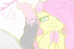 colorlesscupcake fluttershy friendship_is_magic my_little_pony shining_armor 