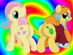  fluttershy friendship_is_magic my_little_pony ohohokapi wheat_grass 