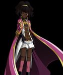  anya_alstreim cape code_geass dark_skin solo third-party_edit 