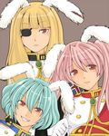  animal_ears bad_id bad_pixiv_id blonde_hair blue_hair chiester00 chiester410 chiester45 chiester_sisters eyepatch multiple_girls pink_hair sgp umineko_no_naku_koro_ni uniform 