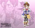  chime final_fantasy final_fantasy_crystal_chronicles glasses hat official_art solo thighhighs wallpaper zoom_layer 