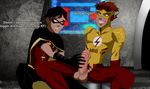  anma dc kid_flash robin young_justice 