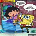  crossover dora dora_the_explorer spongebob_squarepants tagme 