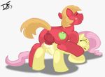  big_macintosh dynamicphoto fluttershy friendship_is_magic my_little_pony 