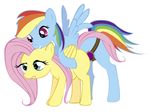  clopsmith fluttershy friendship_is_magic my_little_pony rainbow_dash 