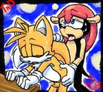  amuzoreh mighty_the_armadillo sonic_team tagme tails 