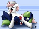  friendship_is_magic my_little_pony nurse_redheart tagme thunder_chaser 