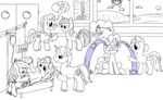  doctor_stable friendship_is_magic my_little_pony nurse_redheart pinkie_pie pipsqueak rainbow_dash smudge_proof twilight_sparkle 