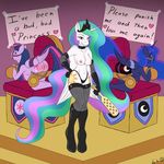  bdsm bondage bound breasts cutie_mark domination equine female female_domination friendship_is_magic horn itsuko103 mammal my_little_pony paddle princess_celestia princess_celestia_(mlp) princess_luna princess_luna_(mlp) spanking twilight_sparkle twilight_sparkle_(mlp) winged_unicorn wings 