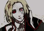  blonde_hair blood male_focus melty_blood pix-loiter red_eyes solo tsukihime wallachia 