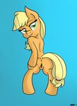  applejack friendship_is_magic my_little_pony niggabuysomeapples tagme 