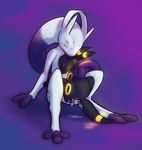  blush cum cum_in_pussy cum_inside eeveelution female feral gauntletspirit interspecies male mega_evolution mega_mewtwo_y mewtwo nintendo penetration plain_background pok&#233;mon porkyman restricted_palette sex smile straight umbreon unknown_artist vaginal vaginal_penetration video_games 