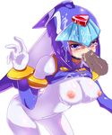  blush breasts capcom fairy_leviathan leviathan_(rockman) mega_man mega_man_zero nipples penis rockman rockman_zero saliva suteito tears uncensored 