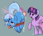  friendship_is_magic my_little_pony ponchuzn trixie_lulamoon twilight_sparkle 