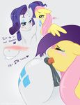  fluttershy friendship_is_magic my_little_pony nearphotison rarity sdteddybear 