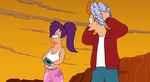  animated fry futurama helix turanga_leela 