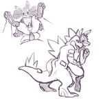  croconaw feraligatr haychel lucario porkyman 