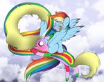  adventure_time crossover friendship_is_magic lady_rainicorn my_little_pony rainbow_dash v-d-k 