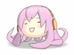  animated animated_gif closed_eyes dancing headphones lowres megurine_luka no_humans poppippoo_(vocaloid) takoluka tentacles vocaloid 