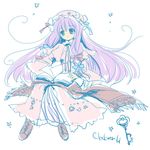  book patchouli_knowledge purple_hair ribbon sketch solo torii_sumi touhou 