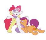  apple_bloom cradeelcin cutie_mark_crusaders friendship_is_magic my_little_pony scootaloo sweetie_belle 