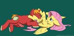  big_macintosh fluttershy friendship_is_magic hobbsmeerkat my_little_pony 