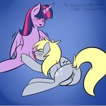  derpy_hooves friendship_is_magic lildarkvixen my_little_pony twilight_sparkle 
