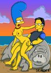  caleb_thorn marge_simpson se&ntilde;or_x tagme the_simpsons 