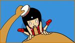  animated animated_gif fellatio minus8 nintendo oral penis pov rhythm_tengoku sex uncensored 