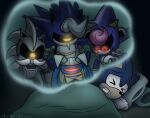2024 anthro archie_comics badnik bed bed_sheet bedding ben_muttski bernadette_hedgehog biped black_nose blue_body canid canine canis classic_sonic classic_sonic_(universe) clenched_teeth clothing countershade_face countershading domestic_dog dream eulipotyphlan eyes_closed furniture gloves group handwear hedgehog hi_res jules_hedgehog looking_at_another lying lying_on_bed machine male mammal nightmare on_back on_bed pillow scared sega shadowwalk sleeping solo sonic_the_hedgehog sonic_the_hedgehog_(archie) sonic_the_hedgehog_(comics) sonic_the_hedgehog_(series) tan_body tan_countershading teeth tongue uncle_chuck white_clothing white_gloves white_handwear
