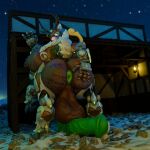 3d_(artwork) animal_genitalia animal_penis anonymousfm anthro anus areola balls big_areola big_balls big_breasts big_butt big_nipples big_penis blizzard_entertainment bodily_fluids body_writing breasts butt cum digital_media_(artwork) equine_genitalia equine_penis genital_fluids genitals herm hi_res horn huge_balls huge_breasts huge_butt huge_penis hyper hyper_balls hyper_genitalia hyper_penis intersex leaking_cum looking_at_viewer machine mammal nipples nude omnic orisa_(overwatch) overwatch penis puffy_anus puffy_nipples reindeer_orisa_(overwatch) robot solo taur text vein veiny_balls veiny_penis writing_on_butt
