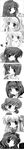  absurdres amano_mishio cat frog greyscale hair_intakes highres kanon kawasumi_mai keropii kurata_sayuri long_image minase_akiko minase_nayuki misaka_kaori misaka_shiori monochrome multiple_girls piro sawatari_makoto tall_image toshi_(little-fluffy-cloud) tsukimiya_ayu 