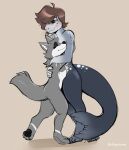  alpha_(alphawolfio) anthro canid canine canis digital_media_(artwork) duo female fur hair harbor_seal hi_res hug male male/female mammal marine pinniped rain_(sealmode) rindeadsong seal tail whiskers wolf 