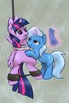  friendship_is_magic my_little_pony ponchuzn trixie_lulamoon twilight_sparkle 