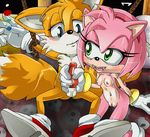  amy_rose animated bcs sonic_team tails 