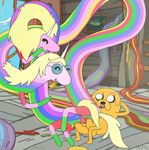  adventure_time bpq00x ethel_rainicorn jake_the_dog lady_rainicorn mole 