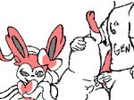  animated lpb porkyman sylveon tagme 