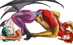  aka6 crossover darkstalkers jean_grey marvel marvel_vs_capcom morrigan_aensland phoenix x-men 