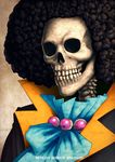  afro brook kei-suwabe male_focus one_piece realistic skeleton skull solo 