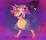 3_toes 4_fingers absurd_res ambiguous_gender anthro bodysuit breasts clean_diaper clothed clothing cloud_emanata cutaway diaper diaper_under_clothing digitigrade emanata expression_cutaway feet feminization fingers full-length_portrait gas_tank generation_5_pokemon hand_on_face hi_res hosesuit hypnosis hypnotic_gas latex latex_bodysuit latex_clothing latex_skinsuit liepard mind_control nintendo one_eye_closed pokemon pokemon_(species) pokemon_clothing portrait rapoof ringed_eyes simple_background skinsuit solo standing tail tight_clothing toes twitter_handle wearing_diaper