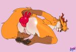 anal anal_masturbation anal_penetration andromorph anthro antlers butt canid canine canis deer digital_media_(artwork) dildo dildo_in_ass dildo_insertion eyewear fluffy fluffy_tail fox fur genitals glasses hair haiy hi_res horn hybrid intersex knot lupidrafox male male_penetrated mammal markings masturbation nude object_in_ass orange_body orange_fur pawpads paws penetration penis sex_toy sex_toy_in_ass sex_toy_insertion solo tail tongue tongue_out toy vulva wearing_glasses white_body white_fur wolf