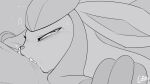 2025 animated anthro anthrofied blush bodily_fluids cum cum_in_mouth cum_inside duo eeveelution erection generation_4_pokemon genital_fluids genitals glaceon greyscale heart_symbol hi_res lapatte looking_pleasured male mammal messy monochrome nintendo offscreen_character oral penis pokemon pokemon_(species) solo_focus tears
