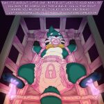 3_fingers 3_toes bdsm big_diaper blush bondage bound buizel clothing crib diaper disembodied_hand embarrassed f3lixc4tus feet feral fin fingers foot_focus forced gag generation_4_pokemon ghost_hand handwear hi_res humiliation kidnapping lock_symbol looking_at_viewer lying male mittens mokata_(buizel) nintendo object_in_mouth on_back pacifier pacifier_gag pacifier_in_mouth pawpads pokemon pokemon_(species) segufix soles solo speech_bubble spread_legs spreading straps teasing text tickle_torture tickling toes