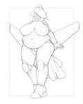 aeromorph aircraft airplane anthro areola back_wings belly big_areola big_belly big_breasts big_nipples breasts cockpit digital_media_(artwork) female fin genitals hi_res huge_breasts jet jet_engine living_aircraft living_machine living_vehicle looking_at_viewer machine metallic_body navel ndragon3 nipples non-mammal_nipples not_furry nude nude_anthro nude_female overweight overweight_anthro overweight_female simple_background solo su-47 su-47_berkut tail tail_fin thick_thighs vehicle vulva wheel wheel_feet wide_hips wings