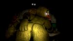 3_fingers absurd_res animatronic anthro anus avian background_character beak bent_over bird butt chica_(fnaf) chicken female fingers five_nights_at_freddy&#039;s five_nights_at_freddy&#039;s_2 furniture galliform genitals glowing glowing_eyes group hi_res holding_butt inviting_to_sex looking_at_viewer looking_back machine on_model orange_beak phasianid presenting presenting_anus presenting_hindquarters purple_eyes r1v3r_styx robot scottgames table toy_chica_(fnaf) trio vulva white_sclera withered_chica_(fnaf) yellow_body